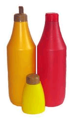 Настенный дозаторКомплект упаковки для кетчупа и горчицы